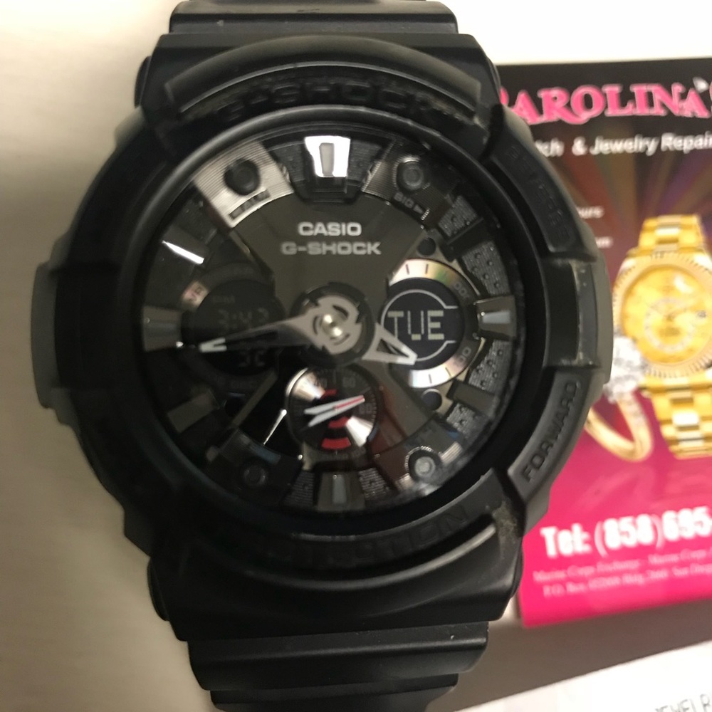 G-Shock Shock Resistant Sport Watch model GA201-1.